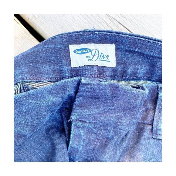 Old Navy THE DIVA Cropped Ankle Stretch Pants Sz 6 - Picture 5 of 11